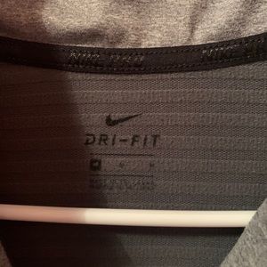 gray nike quarter zip